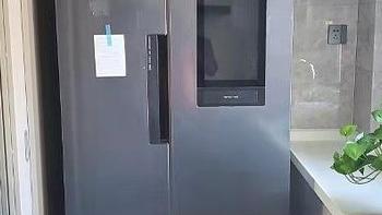 科技数码 篇三百一十三：体验云米超薄冰箱：小体积更易摆放，大屏幕高效利用