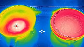 红外热成像告诉你 煎东西为什么离不开平底锅