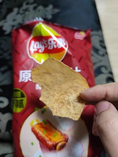 风味独特的乐事排骨味香芋派