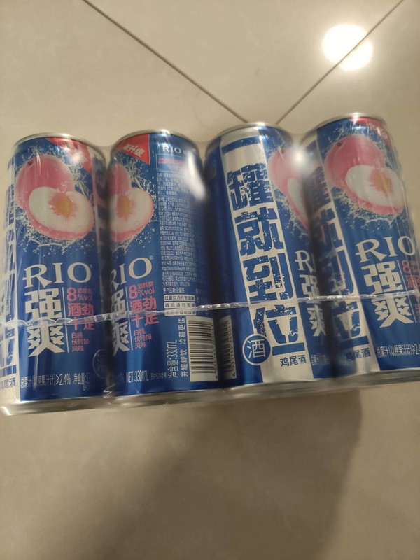 rio强爽鸡尾酒6种不同口味可选330ml8罐