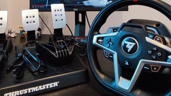 Thrustmaster（图马思特）面向 PS5/PS4 和 PC 的下一代混合动力赛车模拟器