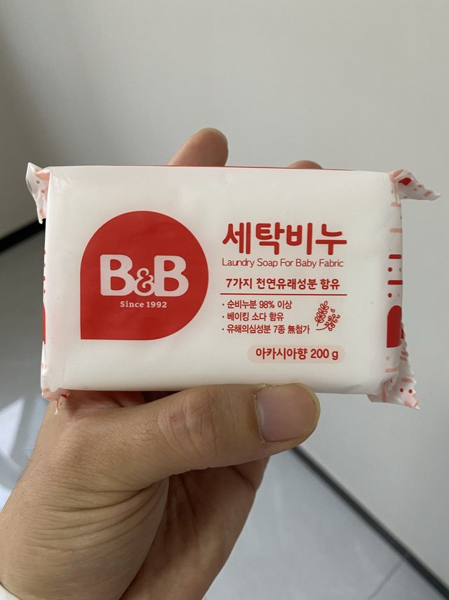 宝宝出门衣服脏了怎么办——保宁洗衣皂