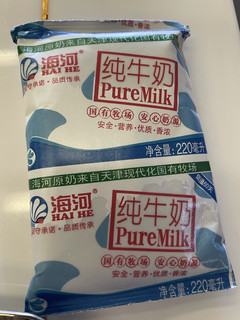 哏都自有品牌，海河纯牛奶