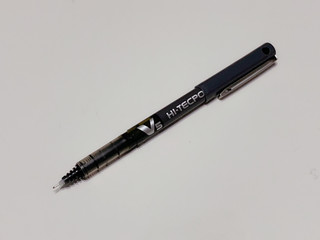 这笔很V5！百乐BX-V5黑色中性笔
