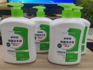 家家宜洗手液 清洁抑菌率99.9% 