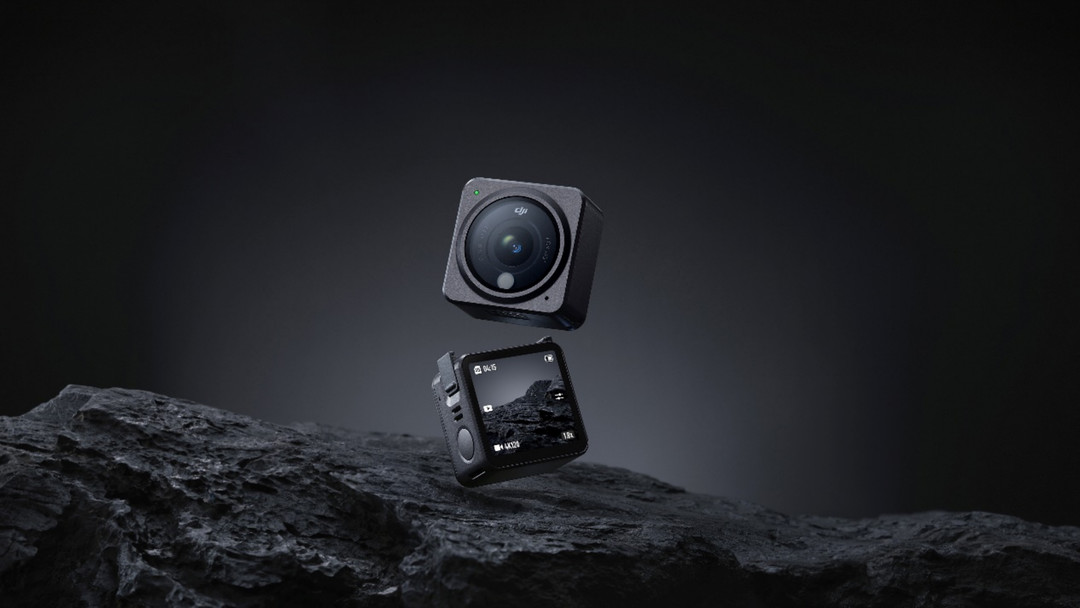 全新模块化设计、 磁吸卡扣新形态，DJI大疆创新发布Action 2运动相机