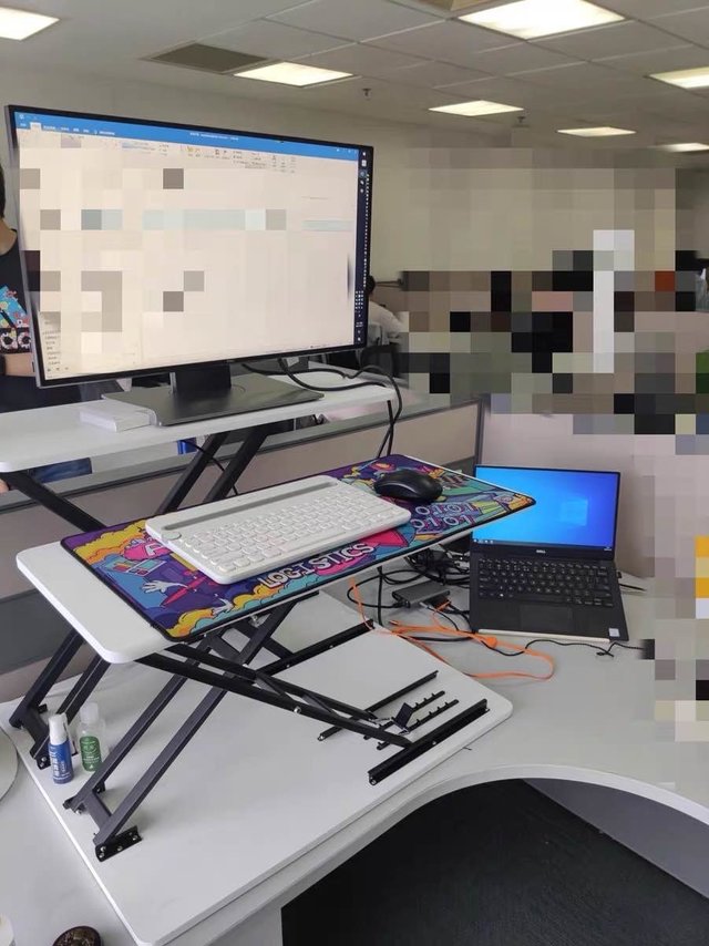 这是我用过最好用的站立升降桌，没之一