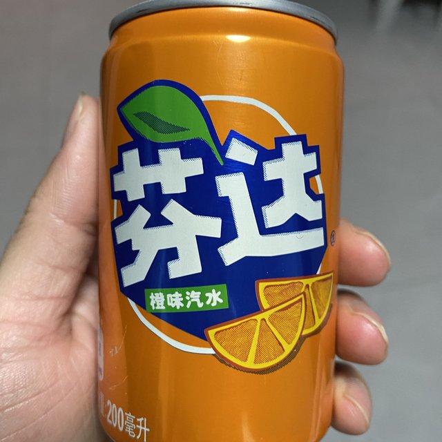 芬达fender芬达橙味汽水330ml6罐六连包