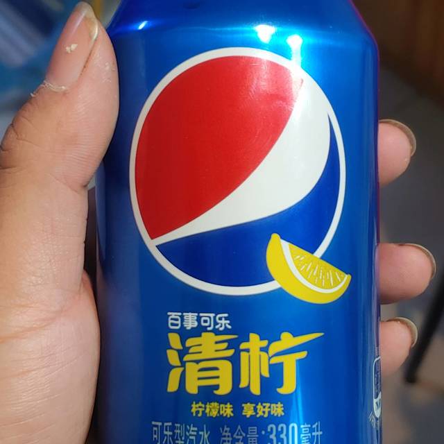 pepsi百事可樂pepsi清檸味汽水碳酸飲料330ml24聽百事出品