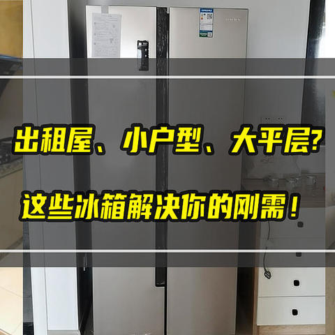 出租屋、小户型、大平层？这里的冰箱推荐解决你所有的刚需~