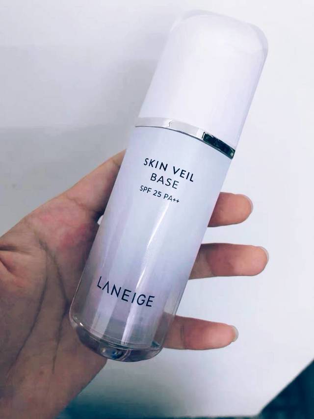 妥妥的伪素颜~兰芝紫砂纱隔离