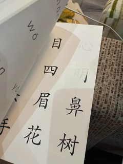 书本设计的很不错,一本书前面是练习汉字