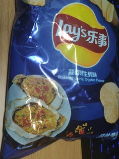 乐事蒜蓉味生蚝薯片