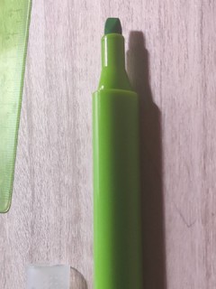 晨光绿色荧光笔