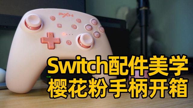 颜值党必备手柄开箱：Switch配件分享