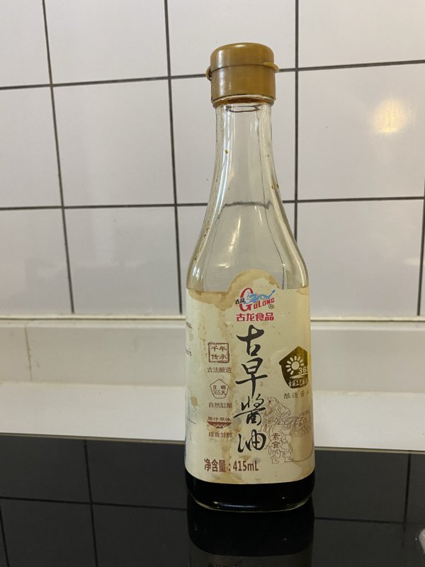 gulong古龙食品古早酱油415ml2