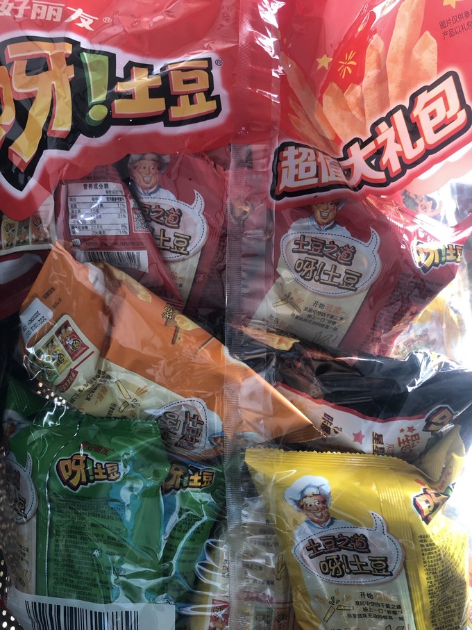 好丽友膨化食品