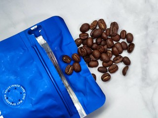 京东20多块一包的咖啡豆，柯林蓝山均衡