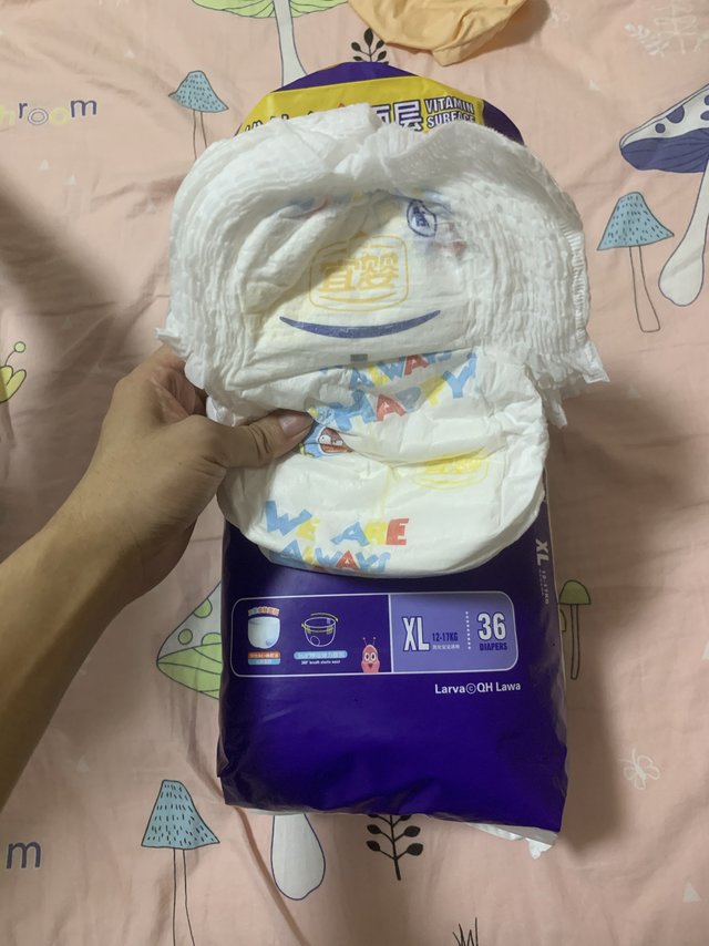 31号入手每片不到5毛钱的拉拉裤