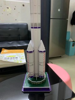 得力中国航天火箭模型