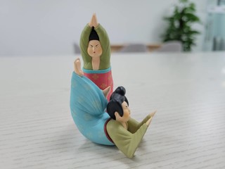 国风和运动风的完美结合-仕女瑜伽手办