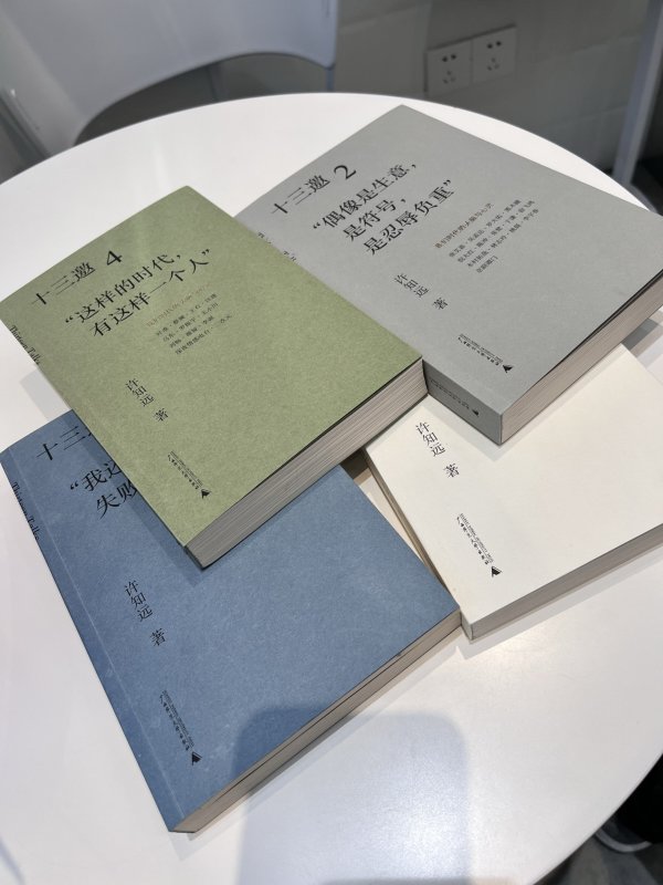 十三邀我们时代的头脑与心灵套装共4册