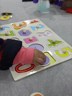 1-2-3岁儿童手抓板拼图积木玩具