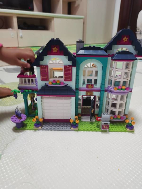 黑卡会员lego乐高好朋友系列41449安德里亚的温馨之家