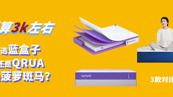 卷包床垫到底能不能买？预算3k左右选蓝盒子？Qrua？还是菠萝斑马？