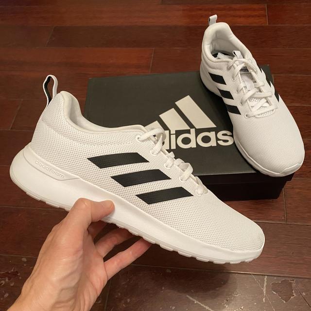 清爽小白鞋adidas neo LITE RACER