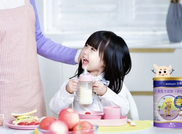 安满满儿儿童配方奶粉4段新品上市，3+大龄宝宝的每日健康奶源