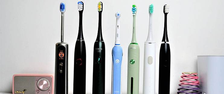 [电动牙刷]电动牙刷哪个牌子好？imask、欧乐B、小米、舒克7款电动牙谁值得买