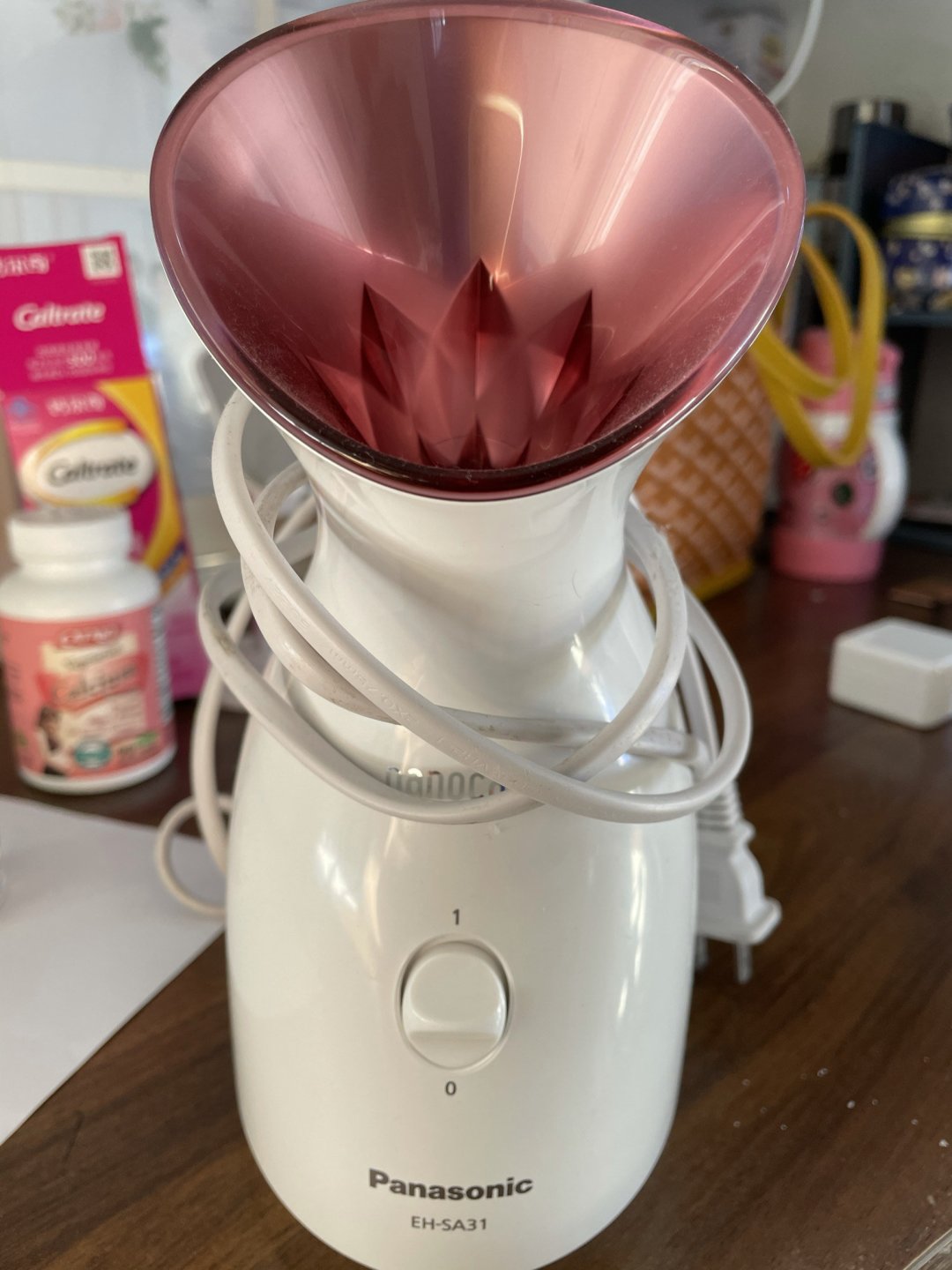 松下蒸脸器男人必备补水又护眼