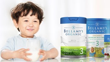 贝拉米白金版有机A2奶粉4段新品上市，2+宝宝的健康好奶推荐