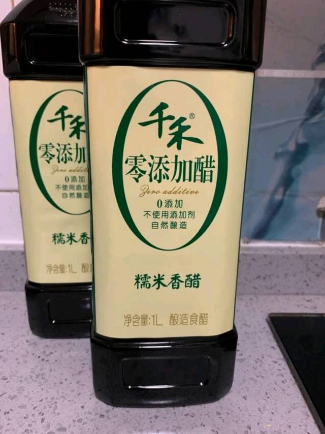 千禾牌零添加香醋真的很不错，口感好