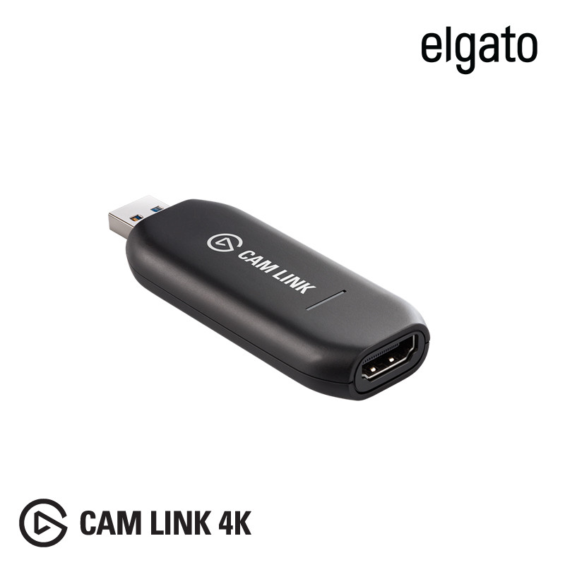 Elgato Cam Link 4K采集卡，相机秒变高画质直播摄像头！