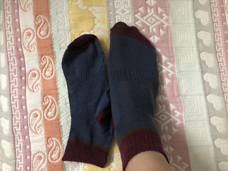 9.9到手五双复古混色长筒袜，穿着舒适呀