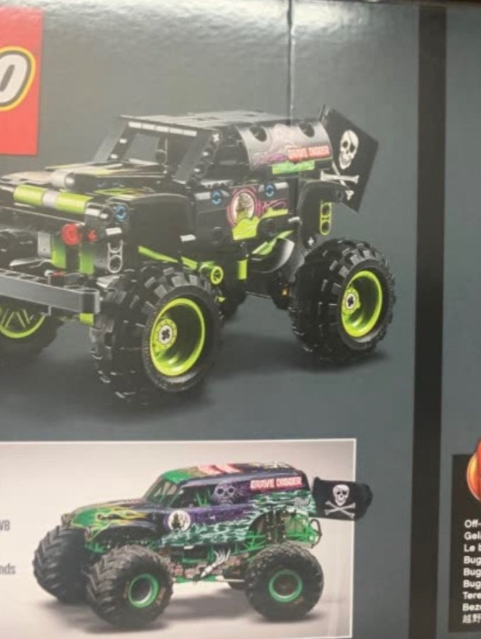 乐高积木系列回力车