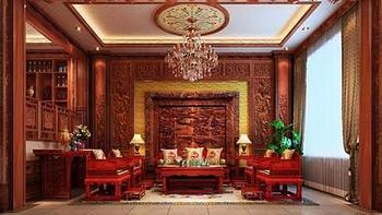 参观杭州夫妻的255㎡别墅，才知道何为金碧辉煌，中式风惊艳了我
