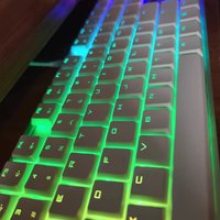 彩光超薄电竞键盘