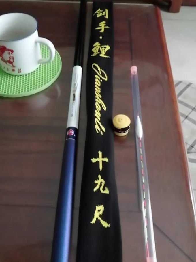 光威鱼竿怎么样 竿子非常漂亮,新手第一次钓鱼,._什么值得买