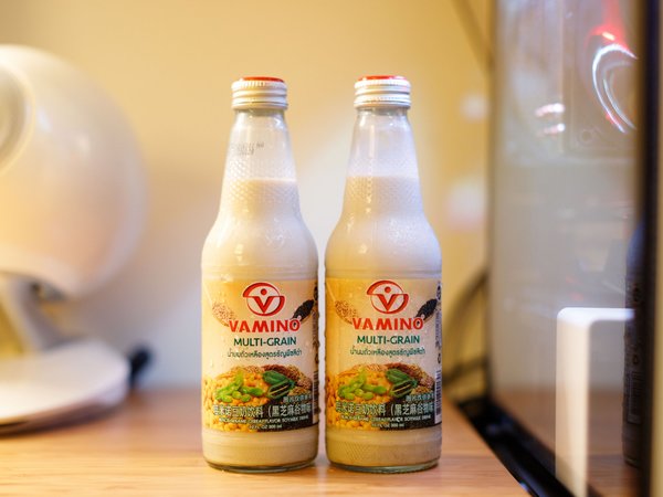 满口都是豆味 VAMINO 谷物豆奶