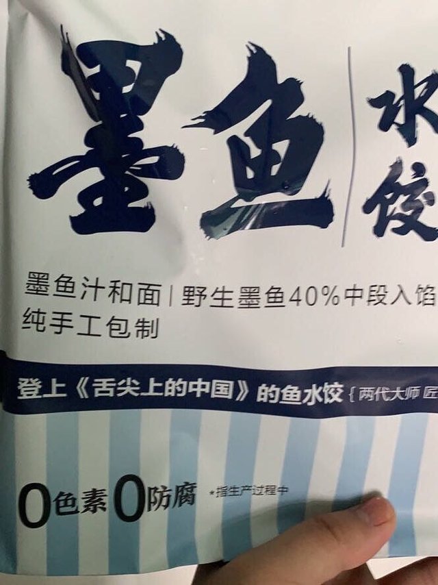 船歌鱼 墨鱼水饺