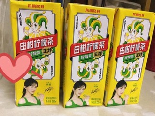 味道有点特别的东鹏由柑柠檬茶