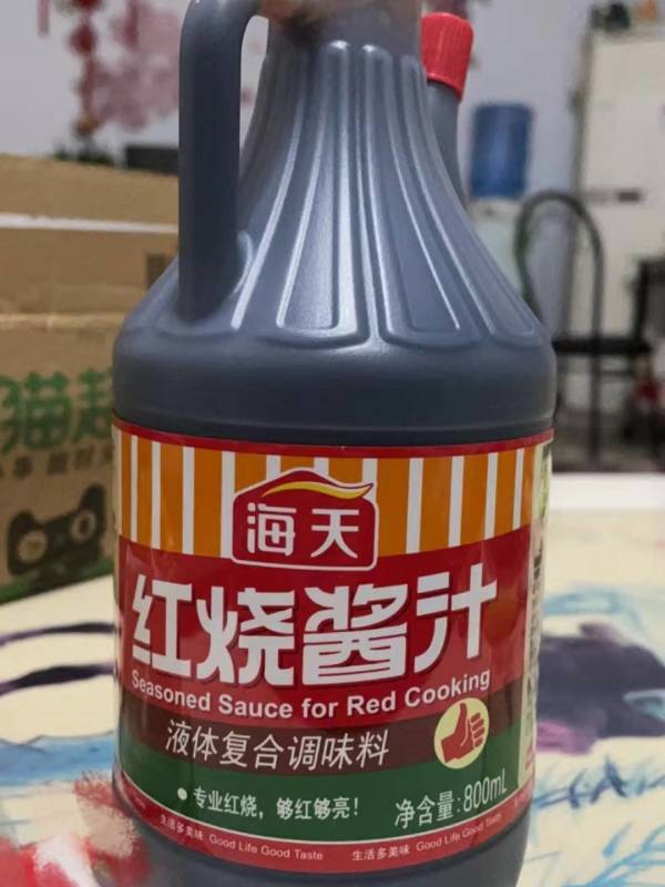 88vip海天红烧酱汁800ml