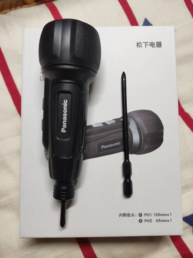 松下螺丝刀怎么样 松下电动螺丝刀EY7412开箱_什么值得买