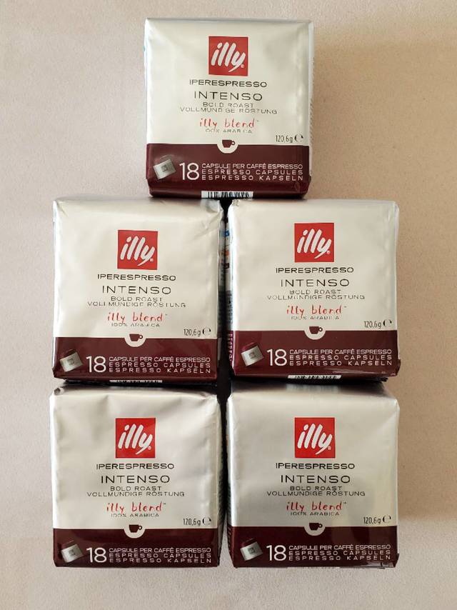 illy咖啡胶囊现在只能往亚马逊蹲点了