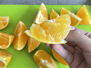 皮薄汁多的果冻橙，真棒！