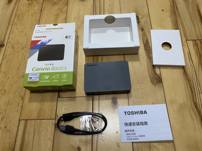 东芝a3移动硬盘