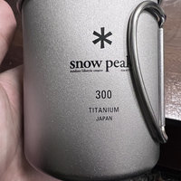 300ml的单层雪峰钛杯